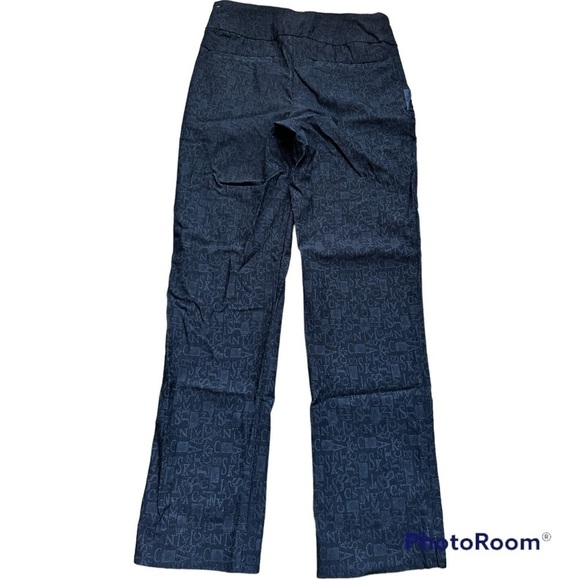 Swing control woman’s golf pants size 0 printed letter - Picture 2 of 6